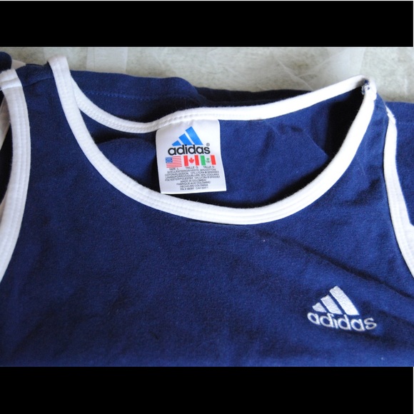 Vintage Adidas Cropped Tank - Picture 3 of 4